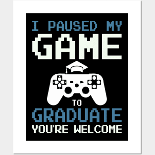 Game Lover Graduate Proud of Class of 2023 Senior Graduation Posters and Art